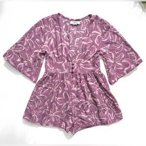 Yireh Nora Playsuit romper in wallflower XS Hawai’i